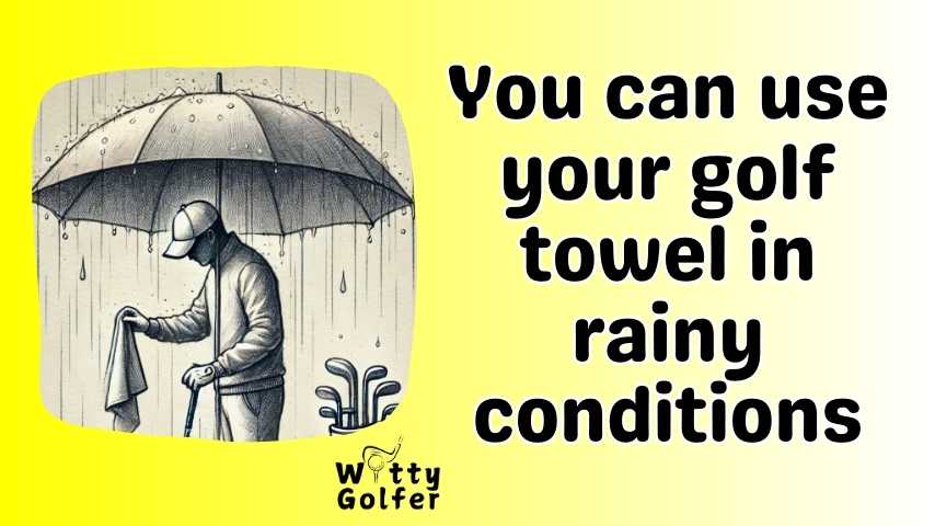 Can I Use Golf Towel in Rainy Conditions