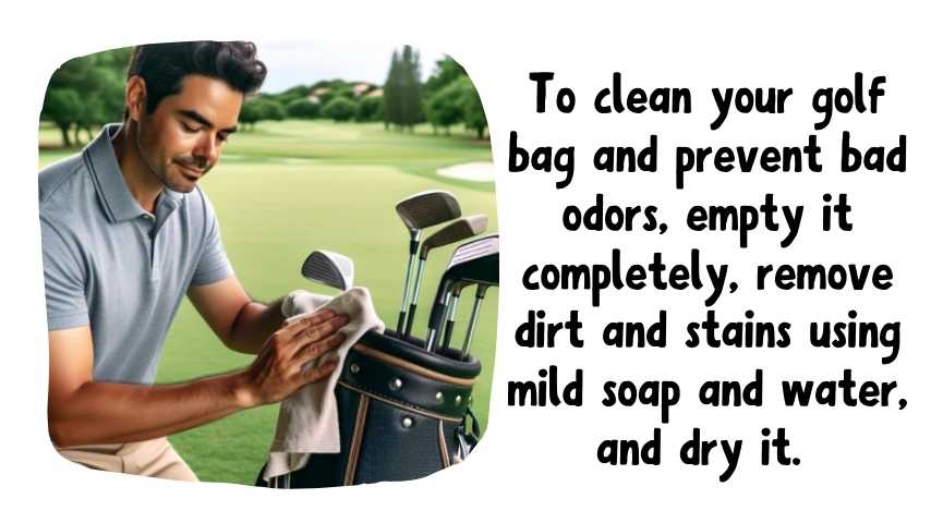 How Can I Clean My Golf Bag to Prevent Smelling Bad