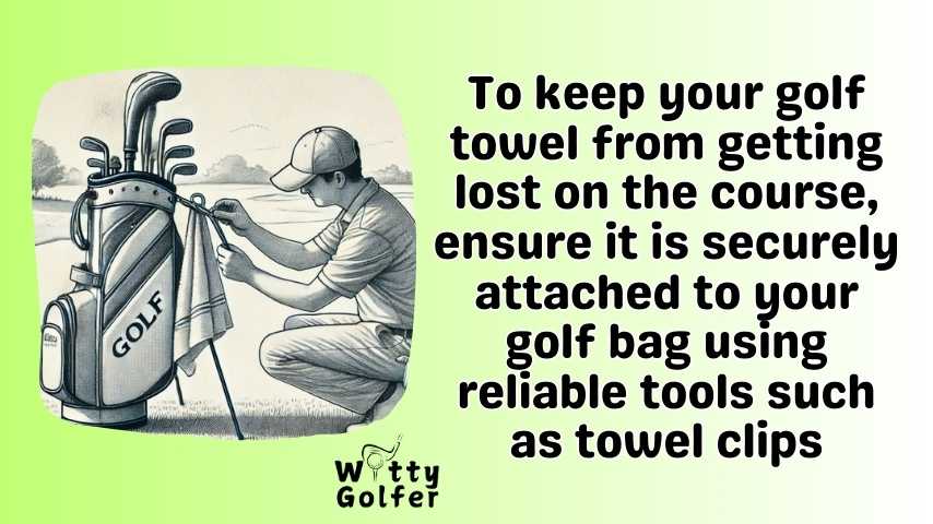 How Do I Keep My Golf Towel from Getting Lost on the Course