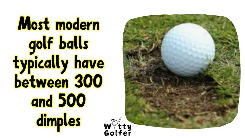 How Many Divots Are There in a Golf Ball