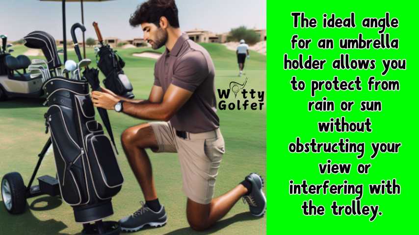 How to Attach an Umbrella Holder to a Golf Trolley