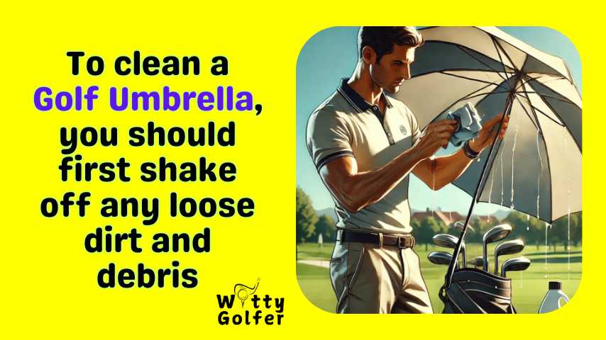 How to Clean a Golf Umbrella