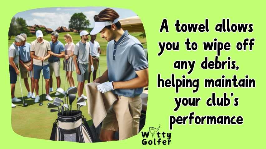 How to Put a Golf Towel on a Bag