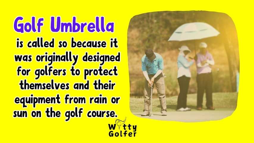 Why Is It Called a Golf Umbrella