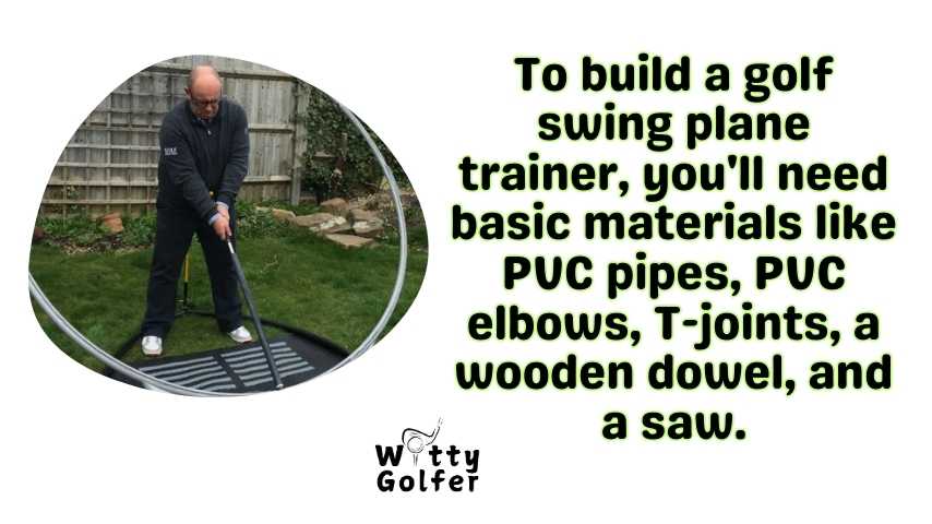 how to build a golf swing plane trainer