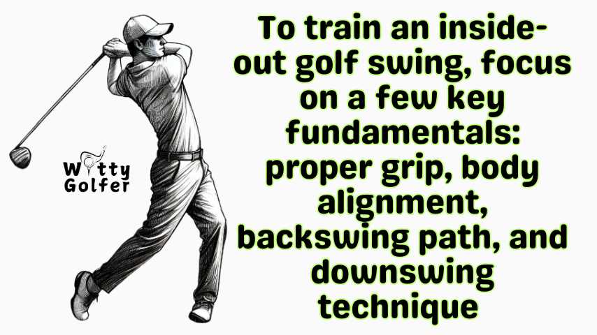 how to train inside out golf swing