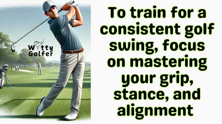 how to train to have consistent golf swing